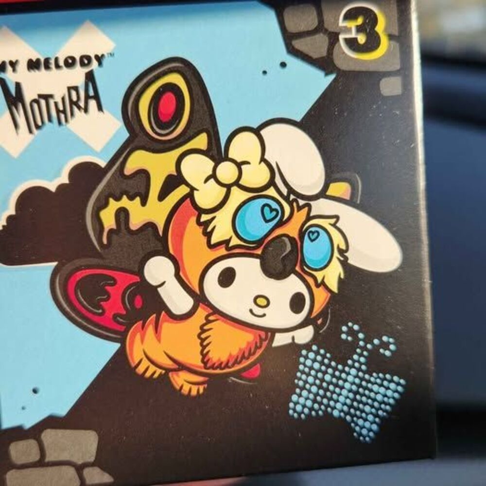 2026 McDonald's Hello Kitty x Godzilla Happy Meal Toy #3 My Melody x Mothra